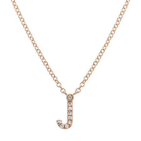 Lowercase Mini Initial Necklace